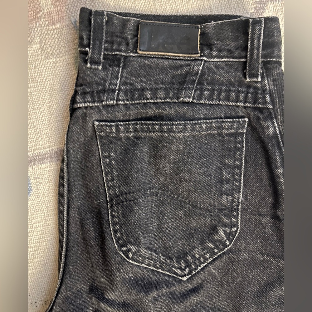 Vintage Lee high waist tapered jeans